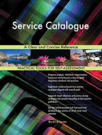 Service Catalogue A Clear and Concise Reference