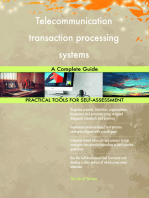Telecommunication transaction processing systems A Complete Guide
