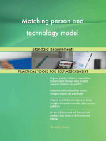 Matching person and technology model Standard Requirements