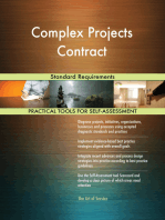 Complex Projects Contract Standard Requirements