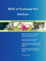 MDM of Purchased Part Solutions Complete Self-Assessment Guide
