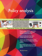Policy analysis Standard Requirements