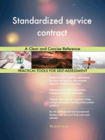 Standardized service contract A Clear and Concise Reference