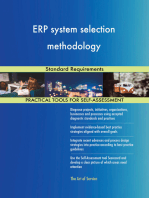 ERP system selection methodology Standard Requirements