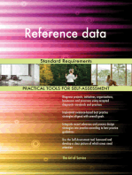 Reference data Standard Requirements