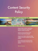 Content Security Policy Complete Self-Assessment Guide