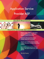 Application Service Provider ASP Standard Requirements