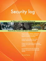 Security log A Clear and Concise Reference
