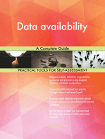Data availability A Complete Guide