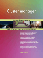Cluster manager Standard Requirements