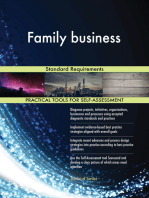 Family business Standard Requirements