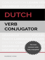 Dutch Verb Conjugator: The Most Common Verbs Fully Conjugated