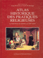 Atlas historique des pratiques religieuses: Le Sud-Ouest du Québec au XIXe siècle