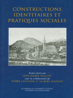 Constructions identitaires et pratiques sociales