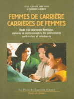Femmes de carrière, carrières de femmes: Étude des trajectoires familiales, scolaires et professionnelles des gestionnaires québecoises et ontariennes