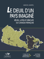 Le Deuil d'un pays imaginé: Rêves, luttes et déroute du Canada français
