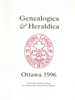 Genealogica & Heraldica: Ottawa 1996