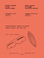 Archaeological Survey of Canada: Annual Review 1975 and 1976