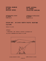 Ocean Bay — Prehistory and Contact History at Afognak Bay: An Early North Pacific Maritime Culture