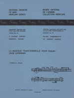 Musique traditionnelle pour violon: Jean Carignan
