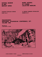 Proceedings: Northern Athapaskan Conference, 1971: Volume 1