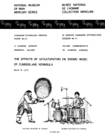 Effects of acculturation on Eskimo music of Cumberland Peninsula