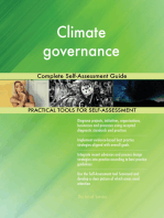 Climate governance Complete Self-Assessment Guide