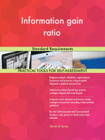 Information gain ratio Standard Requirements