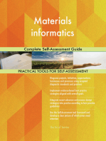 Materials informatics Complete Self-Assessment Guide