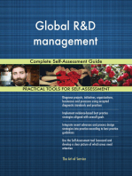 Global R&D management Complete Self-Assessment Guide