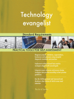 Technology evangelist Standard Requirements