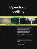 Operational auditing A Complete Guide