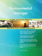 Environmental manager A Clear and Concise Reference