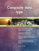 Composite data type Standard Requirements