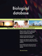 Biological database Standard Requirements
