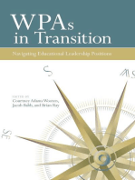 WPAs in Transition: Navigating Educational Leadership Positions