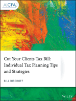 Cut Your Clients Tax Bill: Individual Tax Planning Tips and Strategies