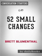 52 Small Changes: by Brett Blumenthal | Conversation Starters