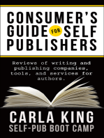 A Consumer's Guide for Self-Publishers