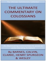 The Ultimate Commentary On Colossians