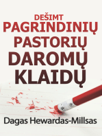 Dešimt Pagrindinių Pastorių Daromų Klaidų