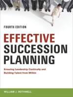 Effective Succession Planning