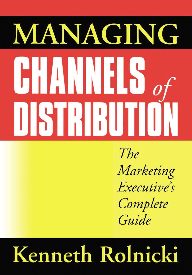Managing Channels of Distribution by ROLNICKI Book Read Online