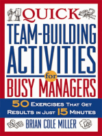 Quick Team-Building Activities for Busy Managers