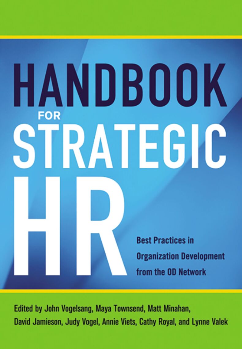 Read Handbook for Strategic HR Online by OD Network Books