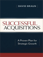 Successful Acquisitions: A Proven Plan for Strategic Growth