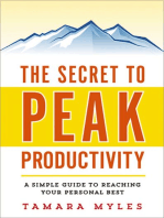 The Secret to Peak Productivity