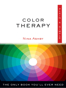 Read Color Therapy Plain Simple Online By Nina Ashby Books