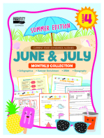 June & July Monthly Collection, Grade 4