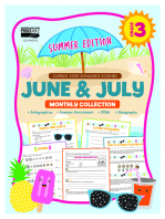 June & July Monthly Collection, Grade 3
